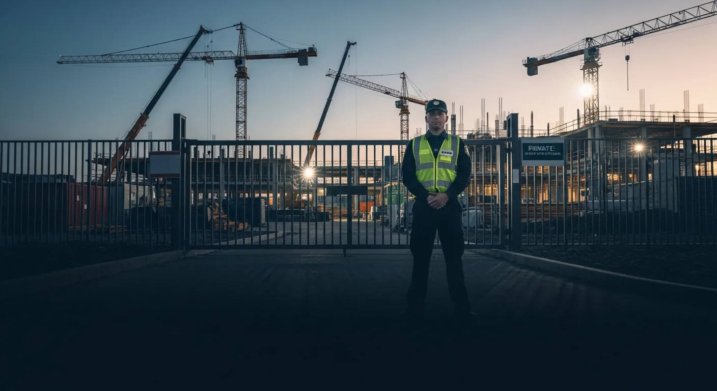 Construction Site Security: Stop Theft, Vandalism & Liability (2026)